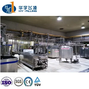 Beverage Processing Machine Customized Uht Sterilizer Sterilization CSD/Juice/Tea Mixing/Blending System Tanks with Cheap Price