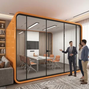 High Quality 6 Persons Open Conference Room