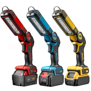 Bulk Order Industrial LED Work Light Lithium Battery Powered for Engineering Projects
