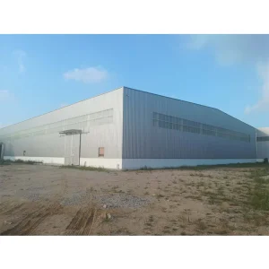 Large Clear Span Warehouse Workshop Bridge Playground Structural Steel Beam Column Fabrication