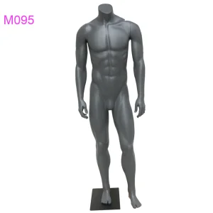 Custom High Quality Durable FRP Headless Male Display Mannequin