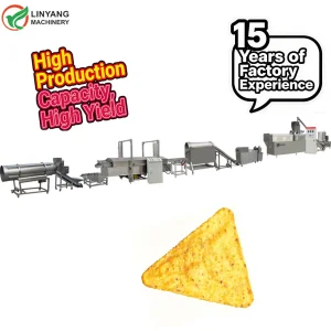 Linha de Produção de Snacks Fritos