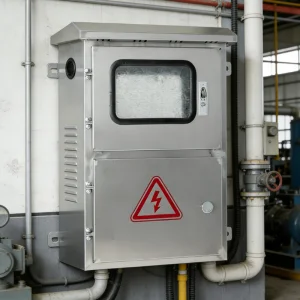 Secure Outdoor Stainless Steel Photovoltaic and Net Cage for Power Stations with High Security Lock