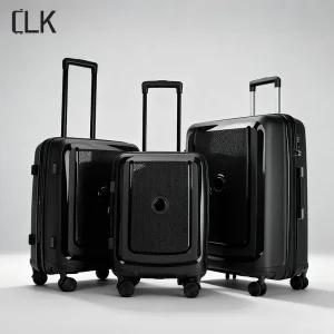 Bolsa de Trolley Essencial para Viagem em Família de Tecido PP Durável 3 PCS