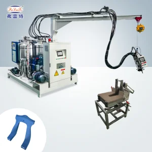 China Amusement Facilities Shoulder Pressure Automatic Foaming Polyurethane Machines Equipment