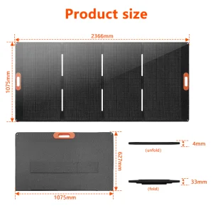 E-Mingze High Quality Assurance 400W 80V Flexible Solar Panel