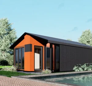 Sustainable Prefabricated Casa Modular Unit for Eco Tourism Resort