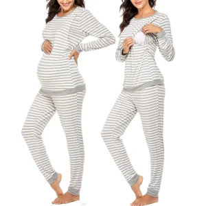Conjunto pijama de maternidad blusa pantalón