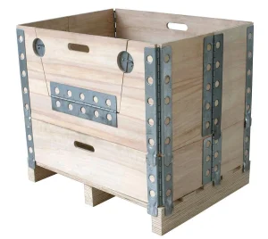 Reusable Pallet Collar Box for Export Packaging ISO Certified