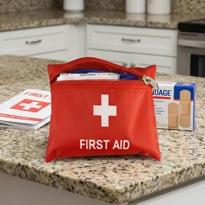 Hiking Camping First Aid Kit with Essential Supplies for Outdoor Emergency