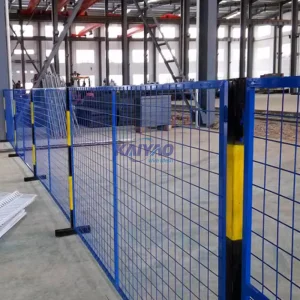 High-Quality Fence Isolation for Logistics Sorting Area, Galvanized Railing