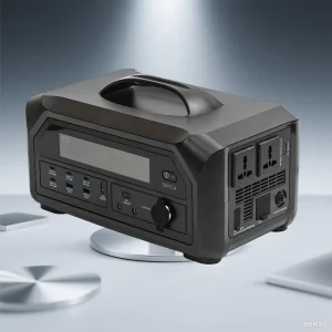 Hcs800/1200 محطة طاقة محمولة عالية السعة جاهزة للطاقة الشمسية مع شاشة LCD