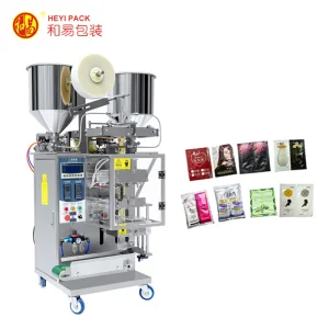 Máquina de Embalagem Multifuncional Automática 4 Máquina de Embalagem de Sachet com Selagem Lateral para Tintura de Cabelo