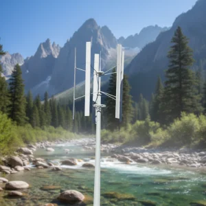 Deming DM8-2KW 2KW Vertical Axis Wind Turbine Home System with 1550MM Rotor Diameter and 220V Output Voltage
