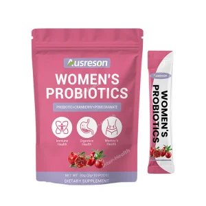 Ausreson Women Probiotic Fiber Powder Digestive Support