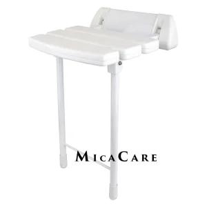 Wall-Mounted Folding Shower Seat for Safe Bathing Experience