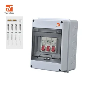 Modular ABS Power Distribution System with Magnetic Breakers 16-Circuit Expandable, DIN Rail Mount, Commercial Grade Box