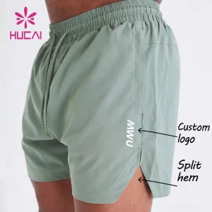Shorts personalizados de poliéster e elastano