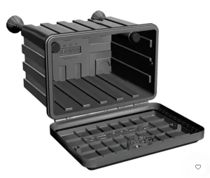 Plastic Tool Storage Box Removable Tray Tool Box OEM Customizable Toolboxes