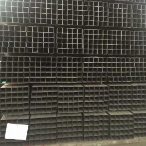 China MS black iron square steel tube Q235 / building  Manufacturers, Factory