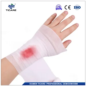 First Aid Conforming 2" Woven Gauze Bandage Rolls for Covering Wounds