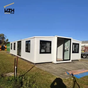 40Ft Luxury Expandable Container House 72 Sqm Mobile Home With Kitchen With Toilet Tiny Holiday Homes