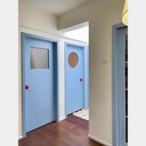 باب خشبي صلب MDF