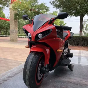 Cool Light Electric Kids Motorcycle Kids Electric Motorcycle Two Battery Motor Bike