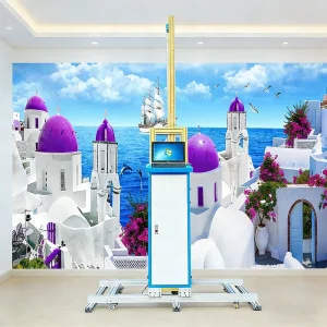 LC-A2 3D UV Wheeled Lightweight Foldable Design Brick Wall Printer