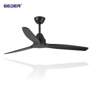 3 Solid Wood Blades 52 Inch Decorative Ceiling Fan