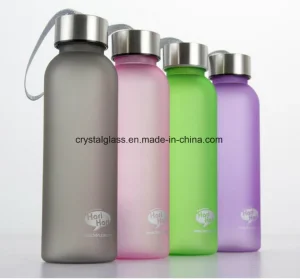 Frost Colored Plastic Water Juice Beverage Bottle