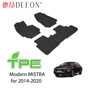 Alfombrillas de piso de TPE a medida Deeon para 2014-2020 Modern Mistra