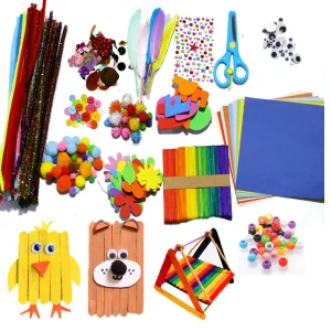 Assorted DIY Paper-Based Craft Supplies Kit