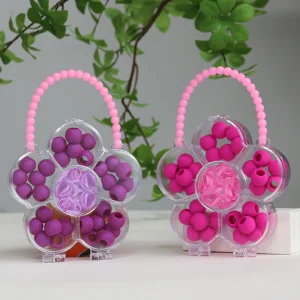 Silicone Hair Beads Craft Kit