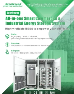 Container Series Battery Storage Ess 500kw Energy Storage Solution