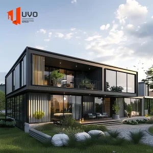 Double Layer Flat Pack Container House