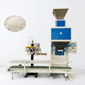 Bag Filling Packing Machine Semi-Automatic Multi-Function 5kg To 50kg Open Mouth Bagging Machine For Rice Feeds