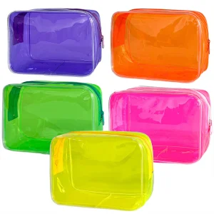 Custom Colorful Transparent Makeup Bag