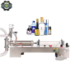 Pneumatic Horizontal Liquid Filling Machine