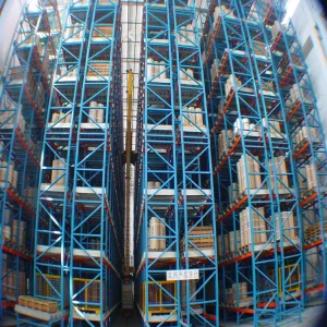 ASRS System Warehouse Pallet Rack Fully Automated Storage System Smart Robot Retrieval Picking Shelves Industrial Vertical Rack