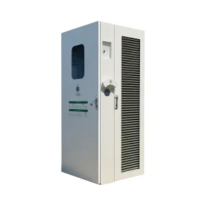 Premium Electric Vehicle Charging Stainless Steel Cabinet with Secure Metal Design