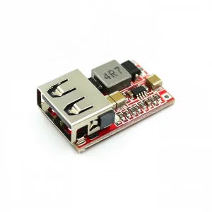 DC-DC Buck Converter Module 6-24V to 5V 3A High Efficiency 97.5% USB Car Charger Board for Fast Phone Charging