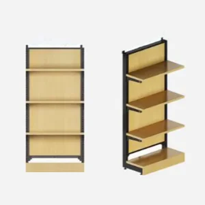 Steel Wood Frame Shelf