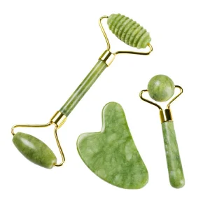 Custom High Quality Massager Jade Roller and Gua Sha Tool