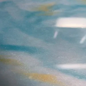 Epoxy Mirror with Flash Paint Finish