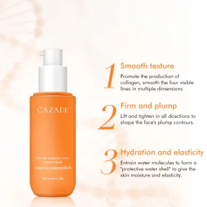 Creme Facial Hidratante Profundo Hidratante Intensivo para Cuidados com a Pele Repara a Barreira da Pele Fórmula Anti-Envelhecimento Reduz Linhas Finas 50ml