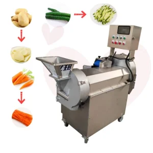 Commercial Suitable for Industry Potato Slicing Carrot Cabbage Shredder Cutter Fruit Vegetable Cutting Machine