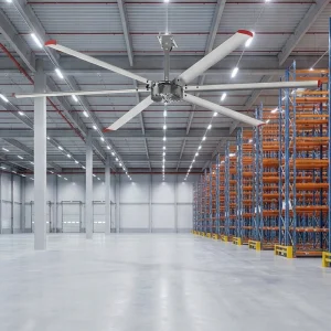 Industrial Hvls Ceiling Fan Ideal for Large Stadium and Warehouse