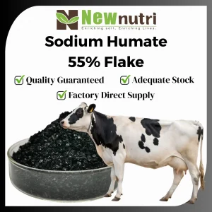 Sodium Humate 55% Feed Flakes with Custom Content