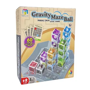Interactive 3D Plastic Gravity Maze Puzzle Toys for Kids Educational Escape Ball Desktop Logic Game